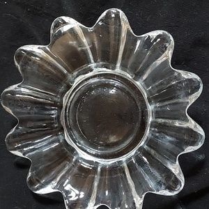 2 small candy/trinket glass dishes